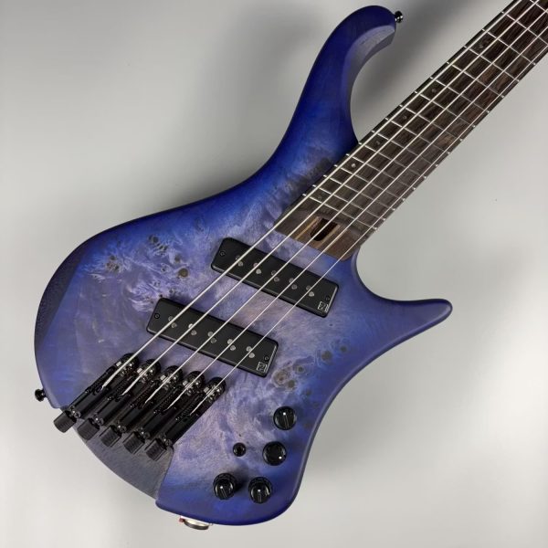 Ibanez：EHB1505MS Pacific Blue Burst Flat<br />
ヘッドトップ部に小傷あり、メーカー保証3か月のため、通常価格￥214,500(税込)→￥198,000(税込)