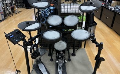 サイレント電子ドラムVQD106 V-Drums Quiet Design|展示機あり・ご試奏可能！