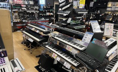 【キーボード / シンセサイザー総展示台数100台以上！】仙台ロフト店シンセサイザーコーナーのご案内。2025春おすすめ機種も！
