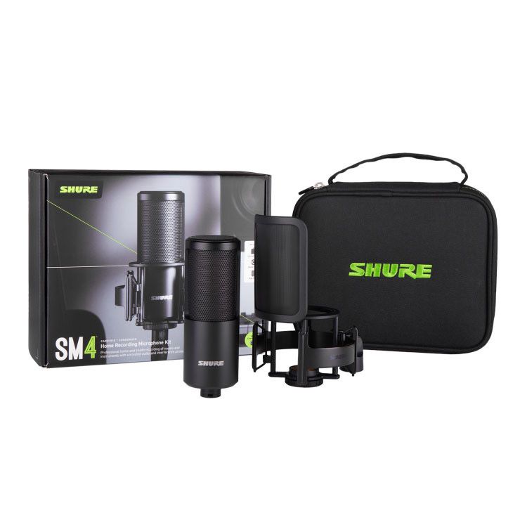 SHURESM4 Home Recording Microphone Kit