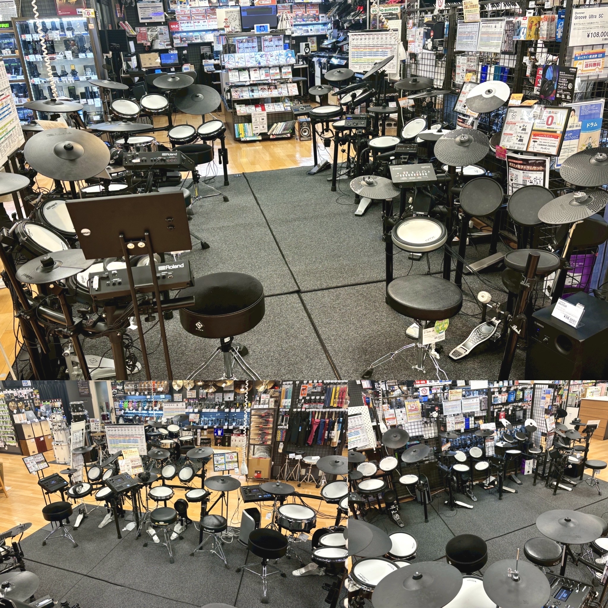 みなさまこんにちは。島村楽器仙台ロフト店 ドラム担当の小岩です！ 当店では12/16(火)～1/12(月/祝)の間『電子ドラム リニューアルフェア』を開催いたします。売場をリニューアルし、以前よりも広々とした空間で電子ドラムをお試しいただけるようになりました！ この記事では、店頭にて実際にお試しいた [&hellip;]