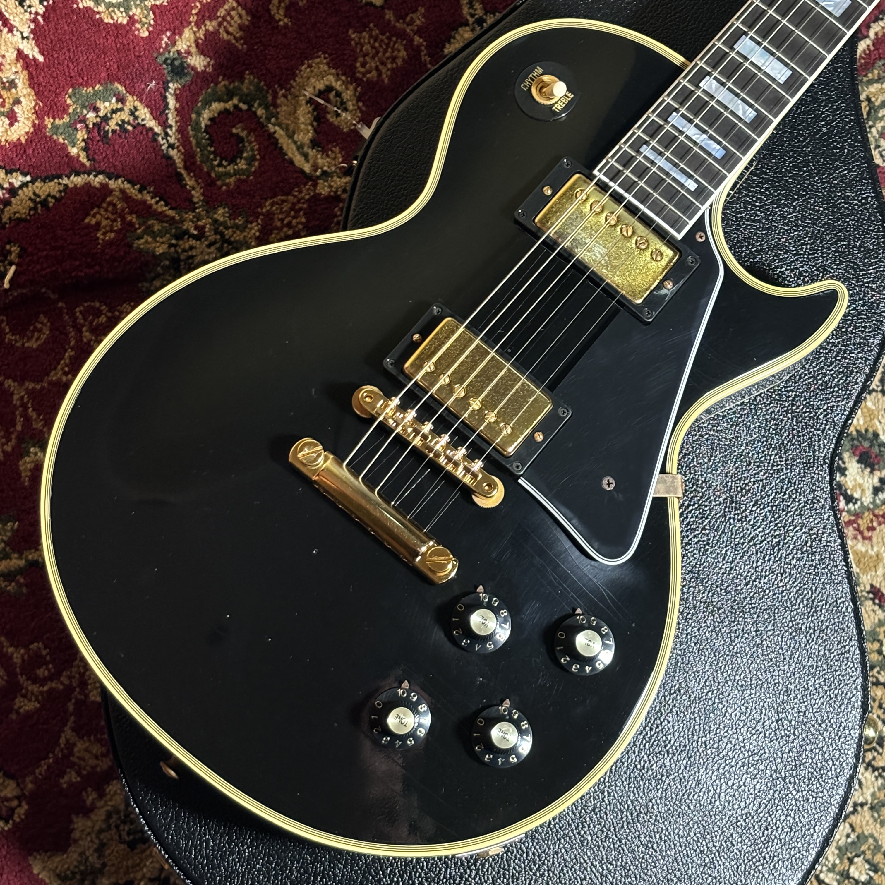 1968 Les Paul Custom Ebony Ultra Light Aged