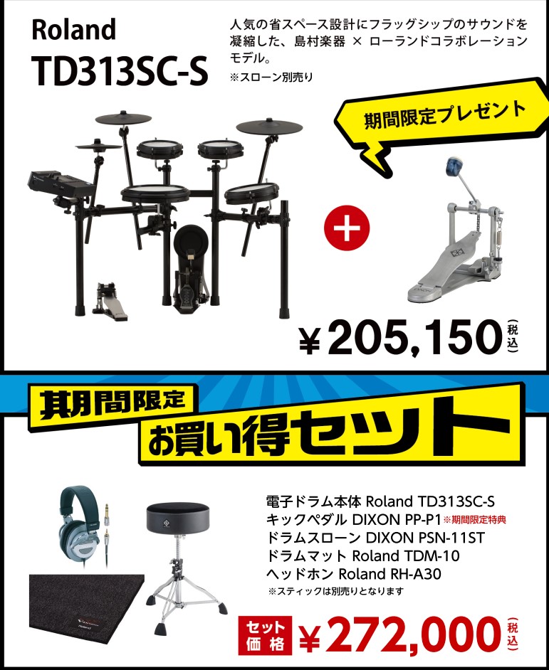 RolandTD313SC-S