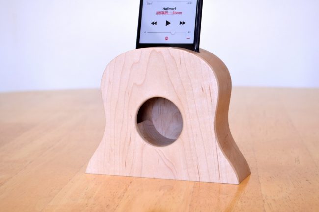 【新製品】木材で作られたiPhone用スピーカー「i-Aco」入荷しました！