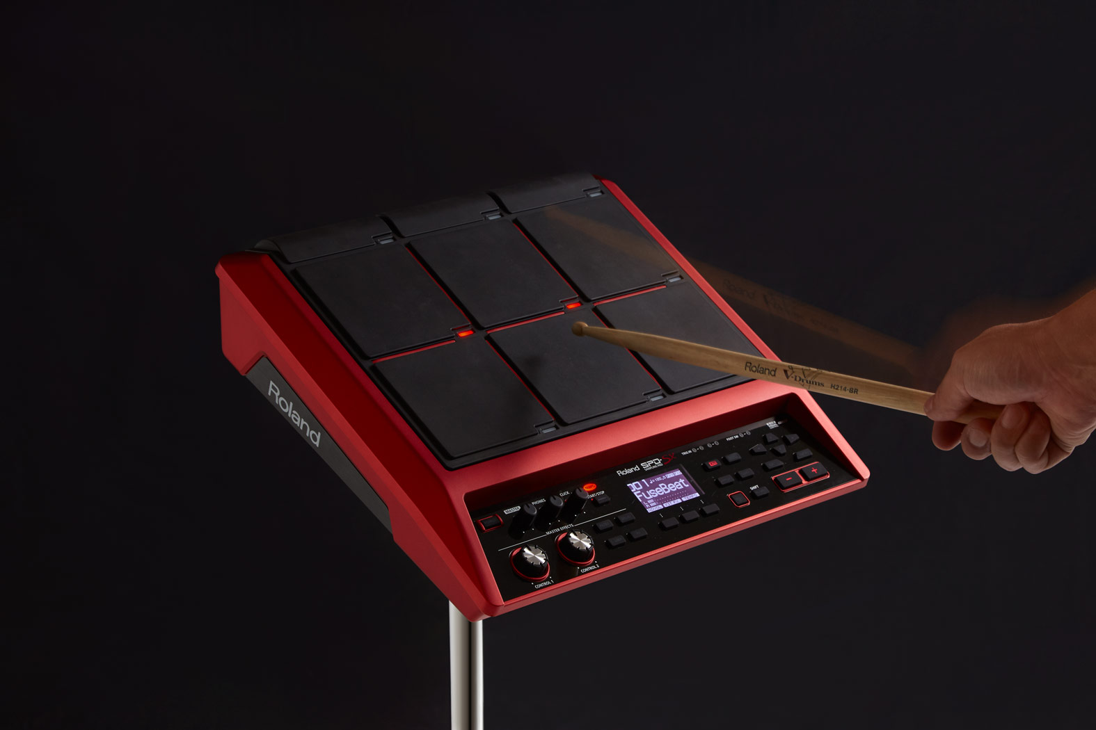 【ドラムサンプラー】楽曲や効果音を表現できるサンプラーパッド「Roland SPD-SX SE」展開中！