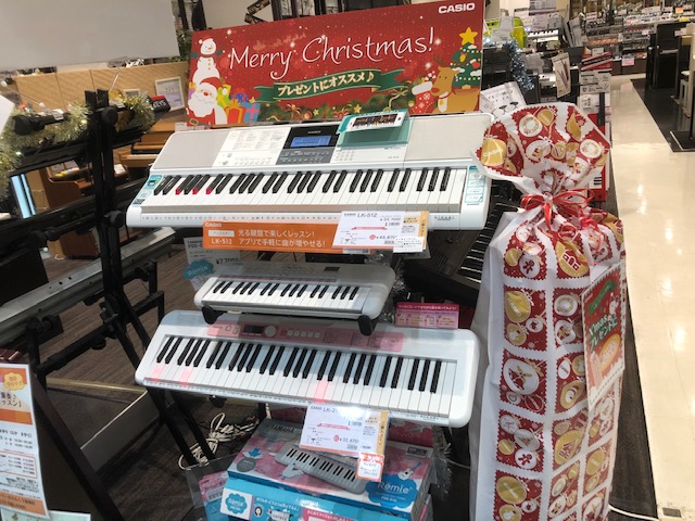 【キーボード】Happy music Xmas開催中♪クリスマスプレゼントはキーボードで！