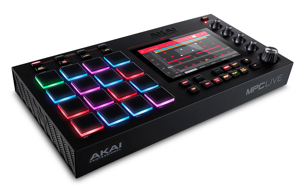 【サンプラー】楽曲制作からLiveプレイもこれ一台で！AKAI 「MPC Live」展開中！