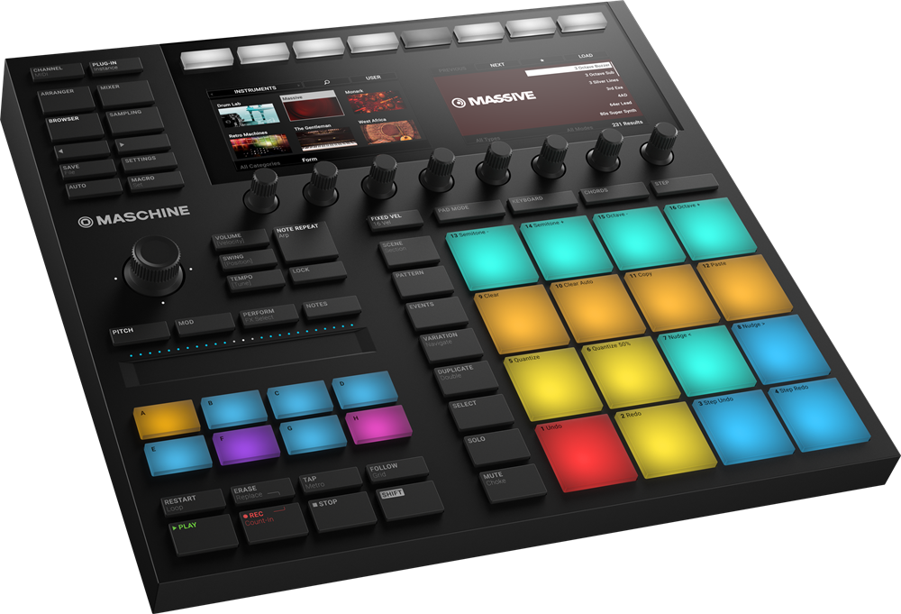 【音楽制作システム】Native Instruments「MASCHINE MK3」展開開始！