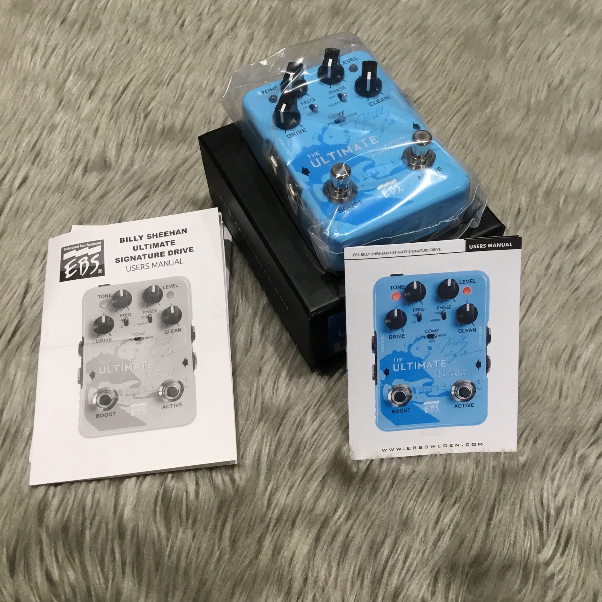 【新入荷情報】EBS の新作ベースペダル BSU / ビリー・シーン アルティメイトが入荷！