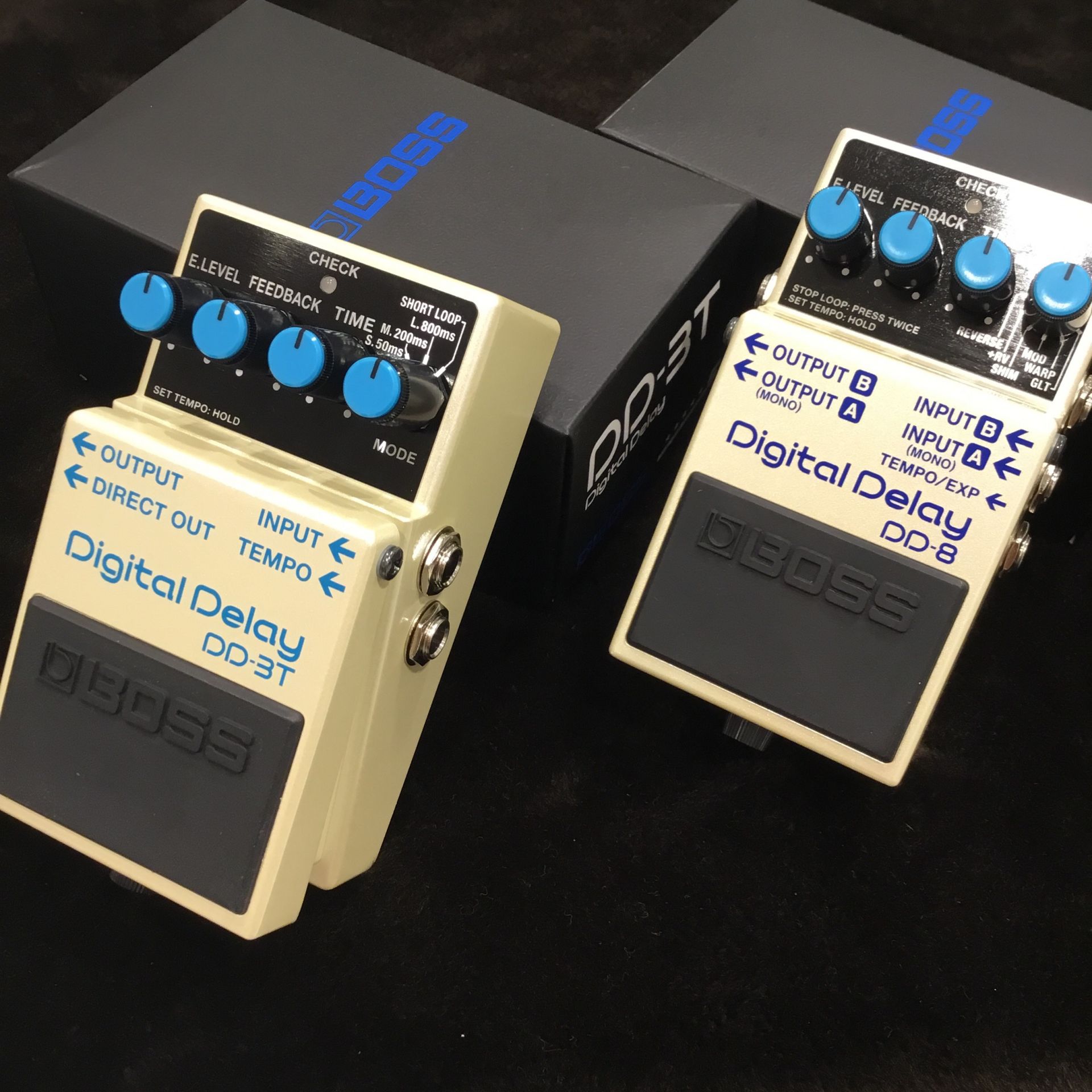 【新商品情報】BOSSの定番ディレイ「DDシリーズ」がリニューアル！DD-3T＆DD-8入荷しました！