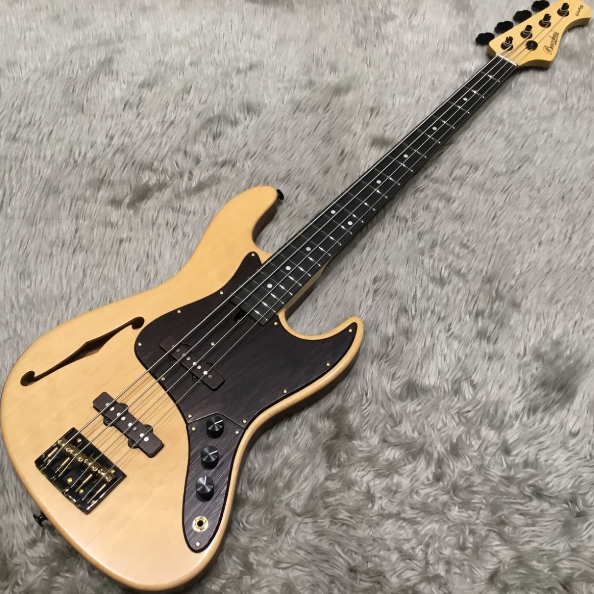 BacchusWOODLINE4HOLLOW-BC WSE’22 エレキベース 2022年商談会モデル