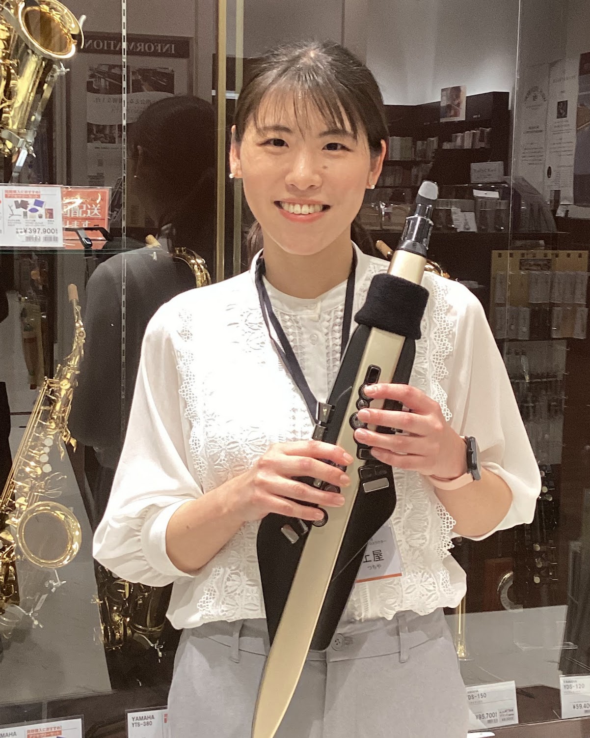 デジタル管楽器インストラクター土屋 芽生（つちや めい）
