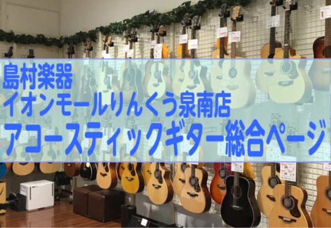 南大阪でアコースティックギターの事なら、イオンモールりんくう泉南店へ! 初心者の方から上級者の方も、より音楽を楽しんでいただけるよう、全力でサポート致します! CONTENTSアコースティックギター　関連記事試奏・ご相談は来店予約がオススメです！お問い合わせアコースティックギター　関連記事 画像をク […]