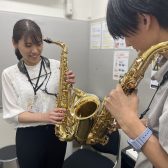大人の趣味にサックスを！体験会開催中♪