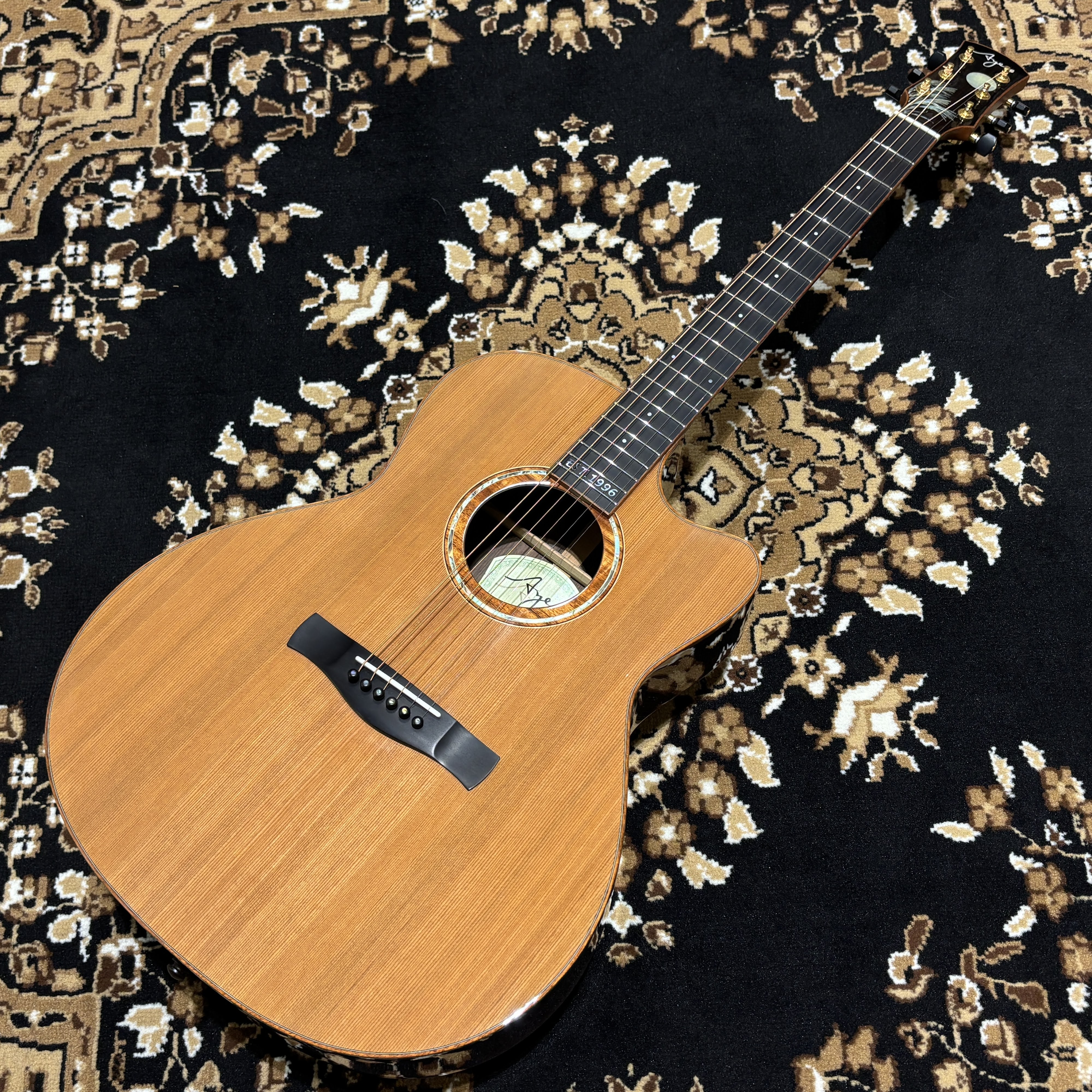 Ayers GuitarsA07-C 1996 Cedar Silver Grass JP Custom