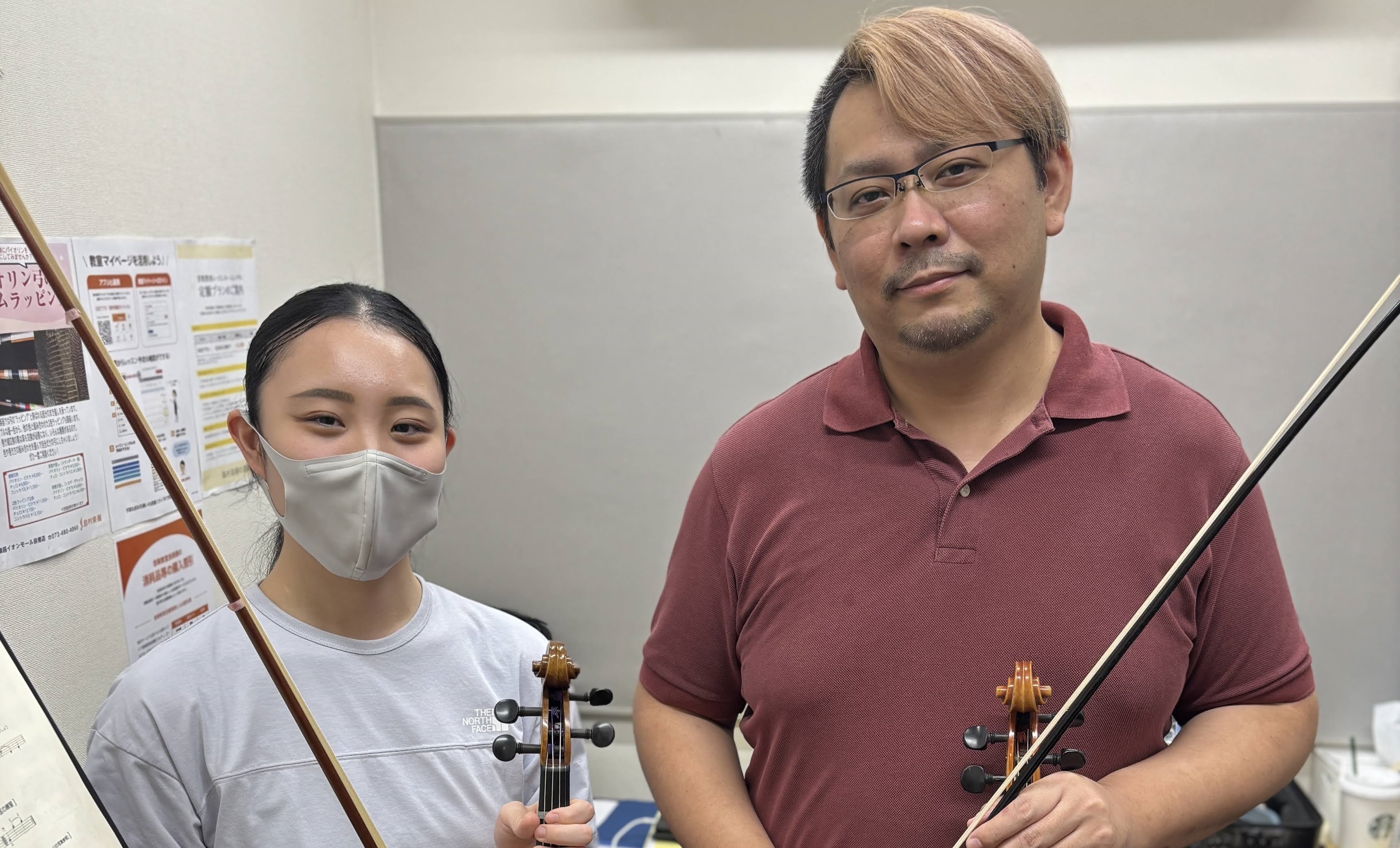 ♪音楽を楽しむ仲間をご紹介します ♪ こんにちは！音楽教室担当の奥村（おくむら）です！ 島村楽器イオンモールりんくう泉南店では、さまざまな年代・レベルの方が音楽を楽しんでいます！今回は、ヴァイオリン教室通われている会員様のご紹介を通して、ヴァイオリンの魅力をお届けします🎵 CONTENTS■ 会員様 […]