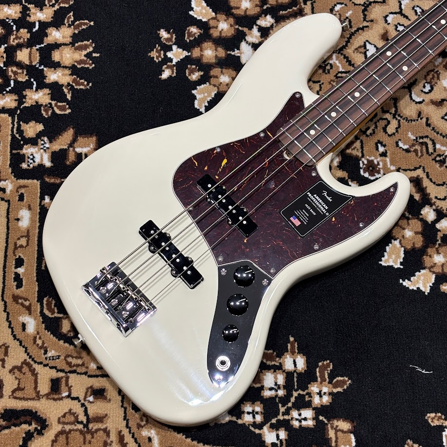 FenderAmerican Professional II Jazz Bass Olympic White