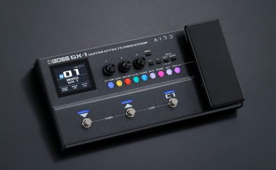 【BOSS GX-1】最新マルチエフェクター登場！