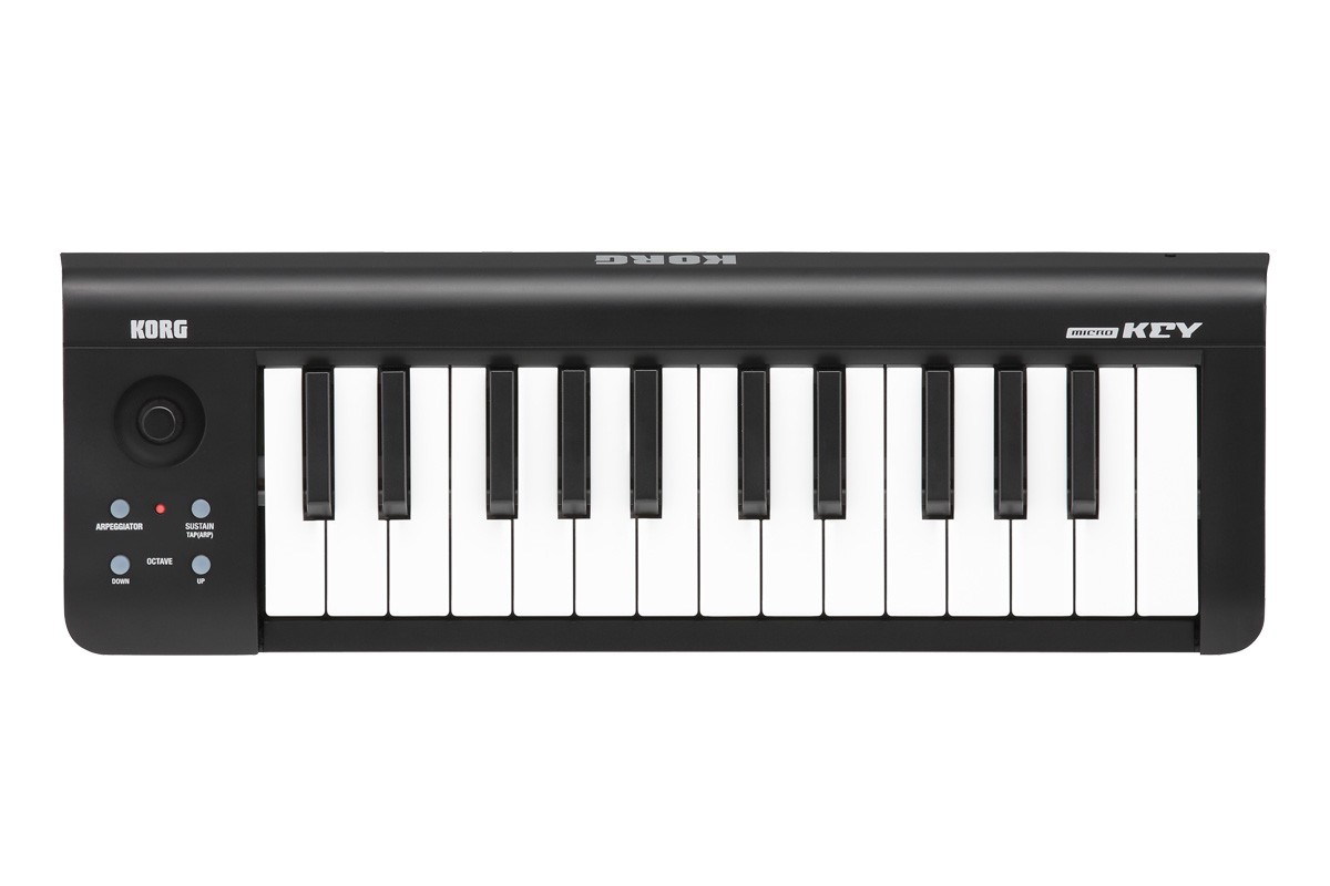 可搬性に優れたナチュラル・タッチ・ミニ・MIDIキーボードKORG / microKEY-25