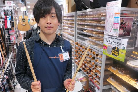 スタッフ写真 ドラム 三木