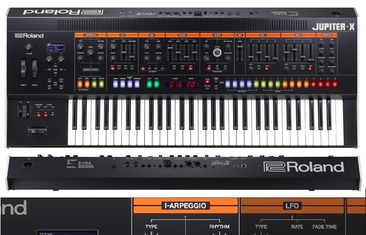 【新製品/JUPITER-X】ローランドの歴史と新しいテクノロジーを1台に融合したドリーム・シンセサイザー【Roland】