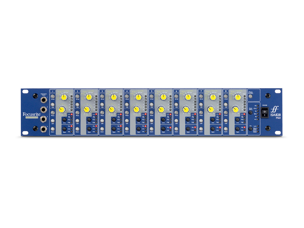 マイクプリアンプ 8ch【B級品】Focusrite / ISA 828 MkII ※展示はございません。
