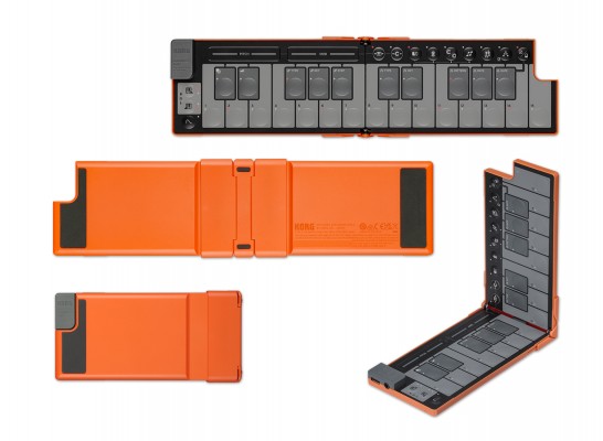 MIDIキーボードKORG NANOKEY-FOLD LO(Lava Orange) コルグ 【 新宿PePe店 】