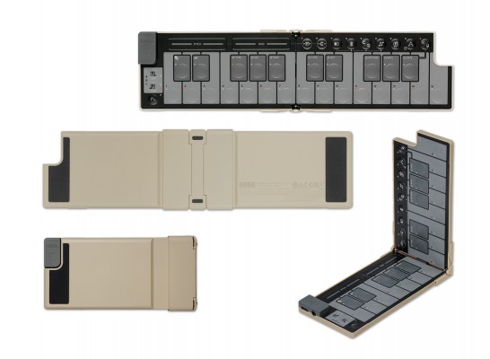 MIDIキーボードKORG NANOKEY-FOLD SB(Sand Beige) コルグ 【 新宿PePe店 】