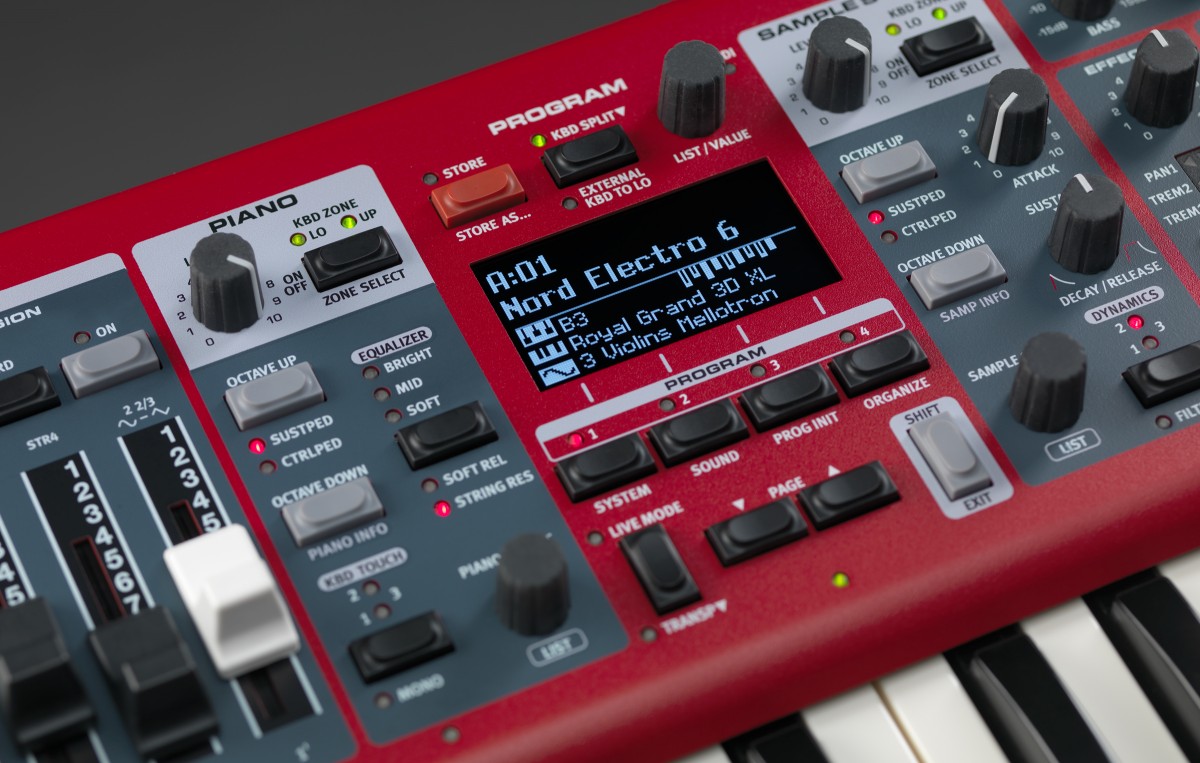 音楽のプロフェッショナルから絶大な支持を受けているNord Electro。その最新モデル、Nord Electro 6 HP ！Nordシリーズ特有の洗練されたデザインや操作性を継承しつつも、持ち運びやすいNord Electro 6D 61をあなたの相棒にいかがでしょうか。Nordキーボードの中 […]