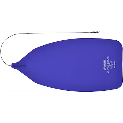 管内部の水滴取りはトランペット専用のスワブで<br />
(画像はYAMAHA CLSTP3)