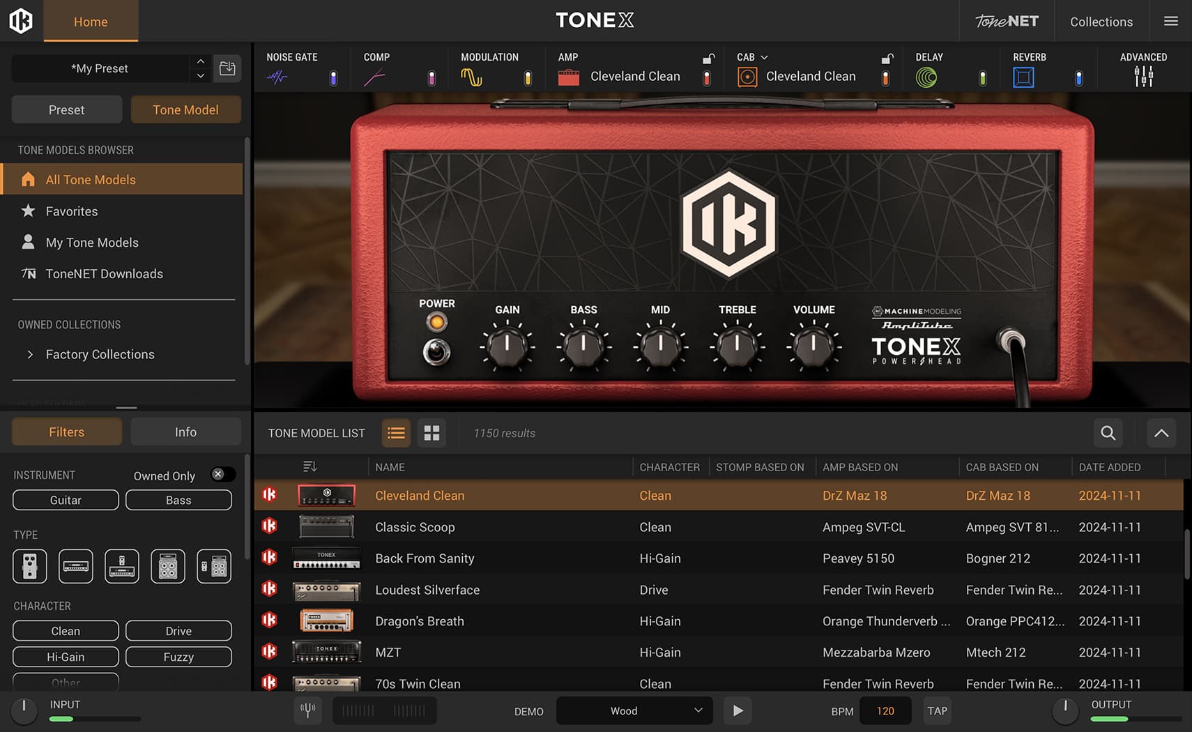 AIによる正確なモデリングで再現される至高のアンプコレクションIK Multimedia / Tonex MAX