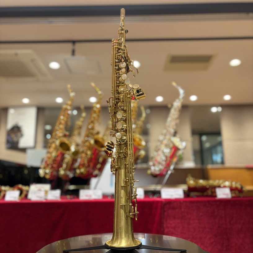 ソプラノサックスシリーズ3　サテン仕上げ