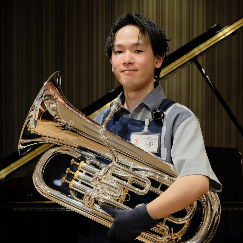 管楽器アドバイザースタッフ：大野