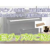 電子ピアノの打鍵音、振動対策はどうする？「これがあれば安心」なおすすめグッズをご紹介！CPT100Mほか｜島村楽器新宿店
