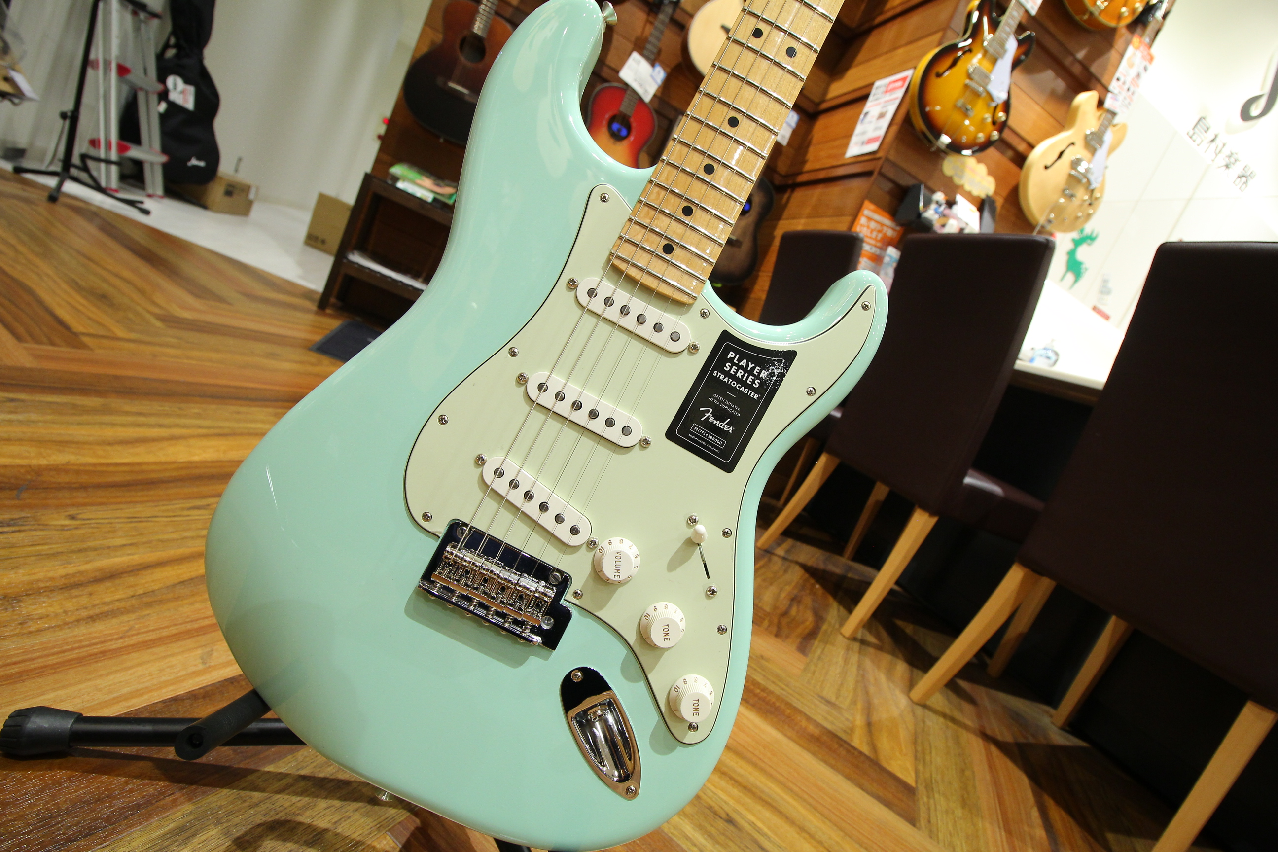 【エレキギター】Fender Player Strat 入荷!!