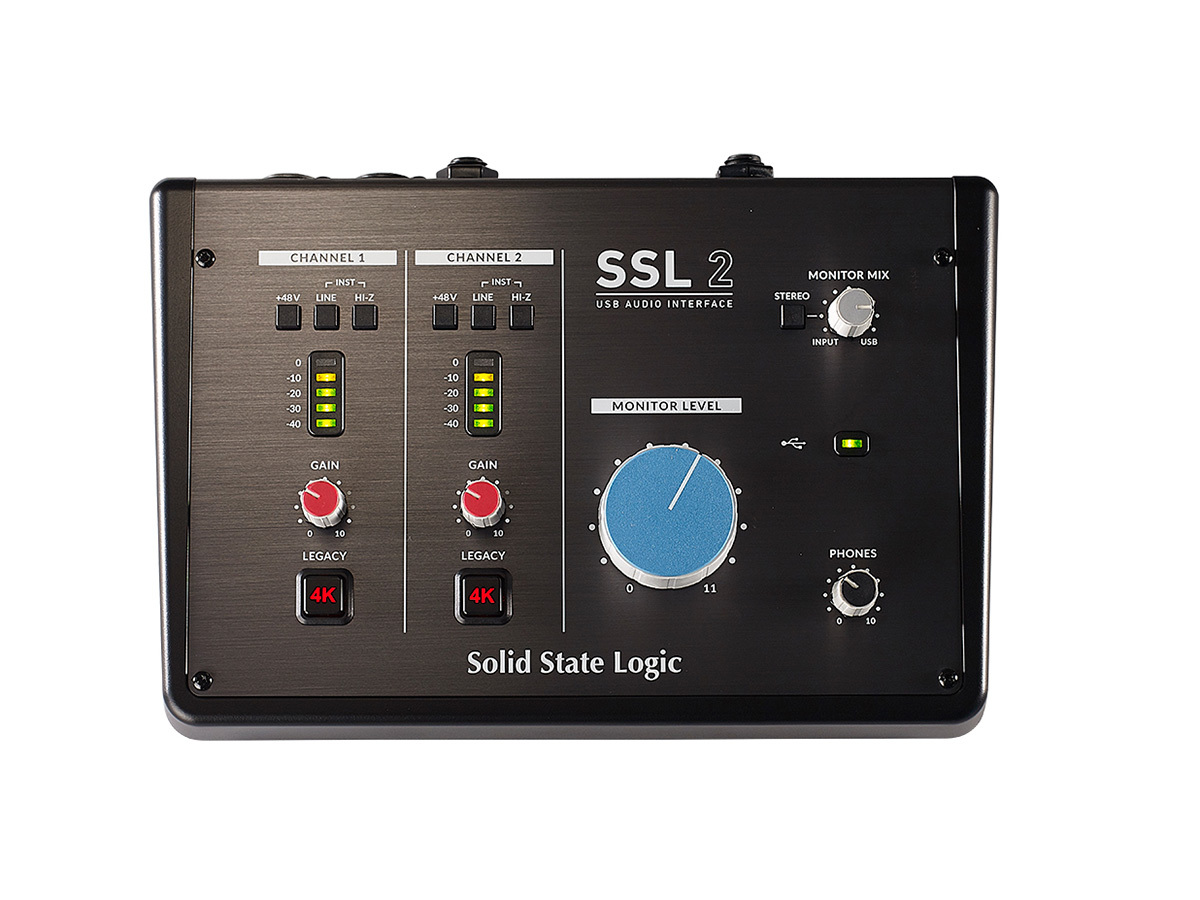 オーディオインターフェースSolid State Logic SSL2+