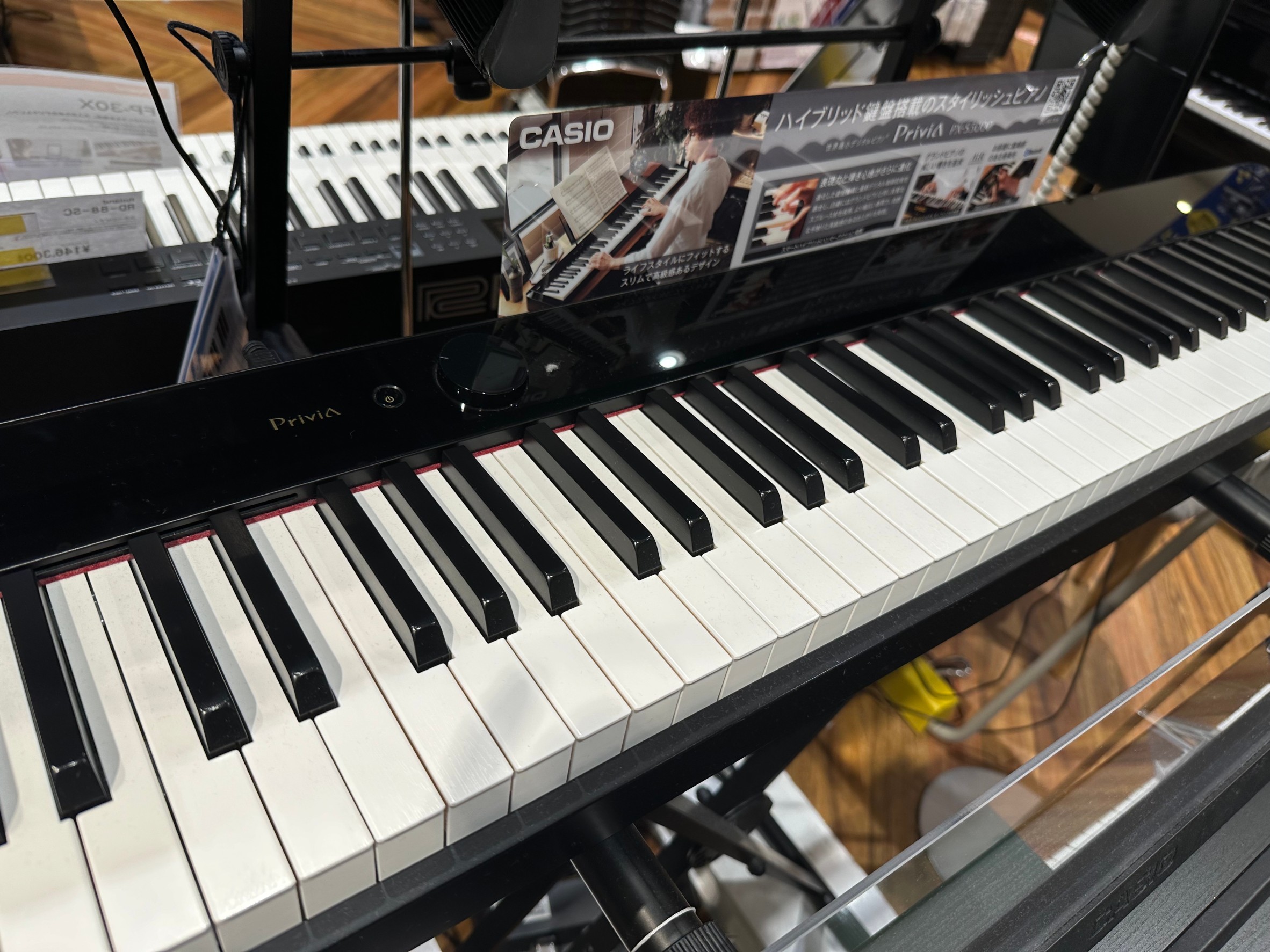 電子ピアノ　展示品1台限りCASIO/PX-S5000　BK