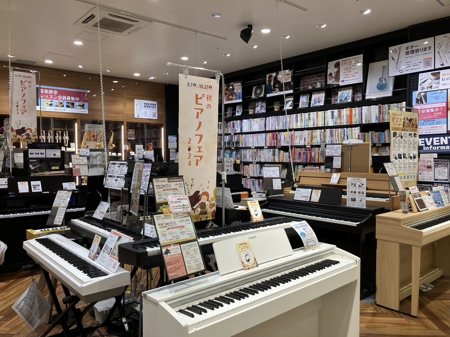 ららぽーと新三郷店 人気電子ピアノ展示中です♪電子ピアノ選び