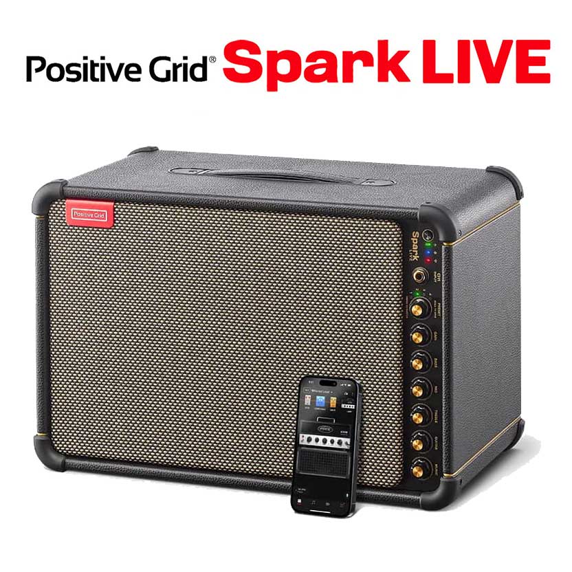 4チャンネル・マルチ・アンプPositive Grid Spark LIVE