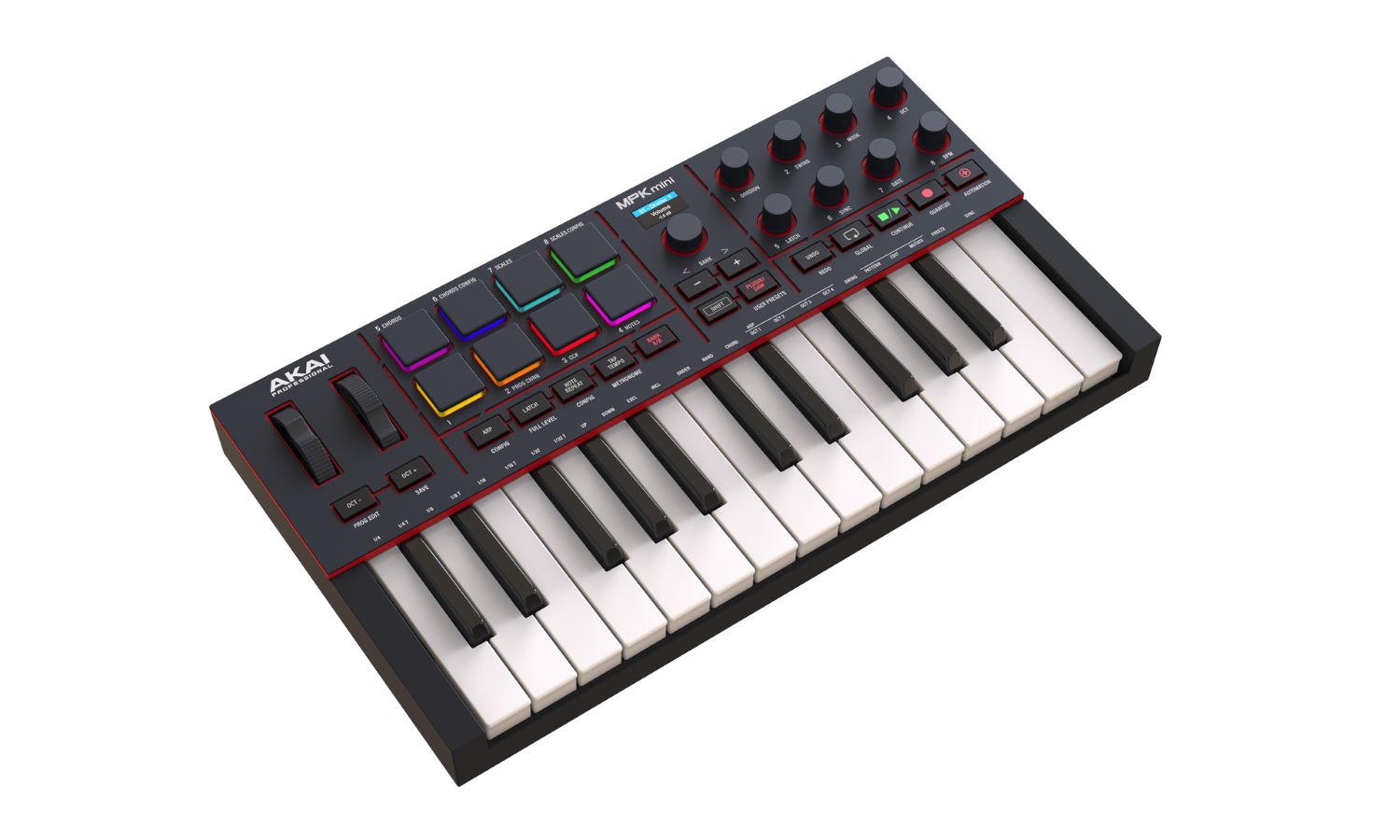 MIDIキーボードAKAI MPK Mini IV Black MIDIキーボードコントローラー アカイ 【 エミテラス所沢店 】