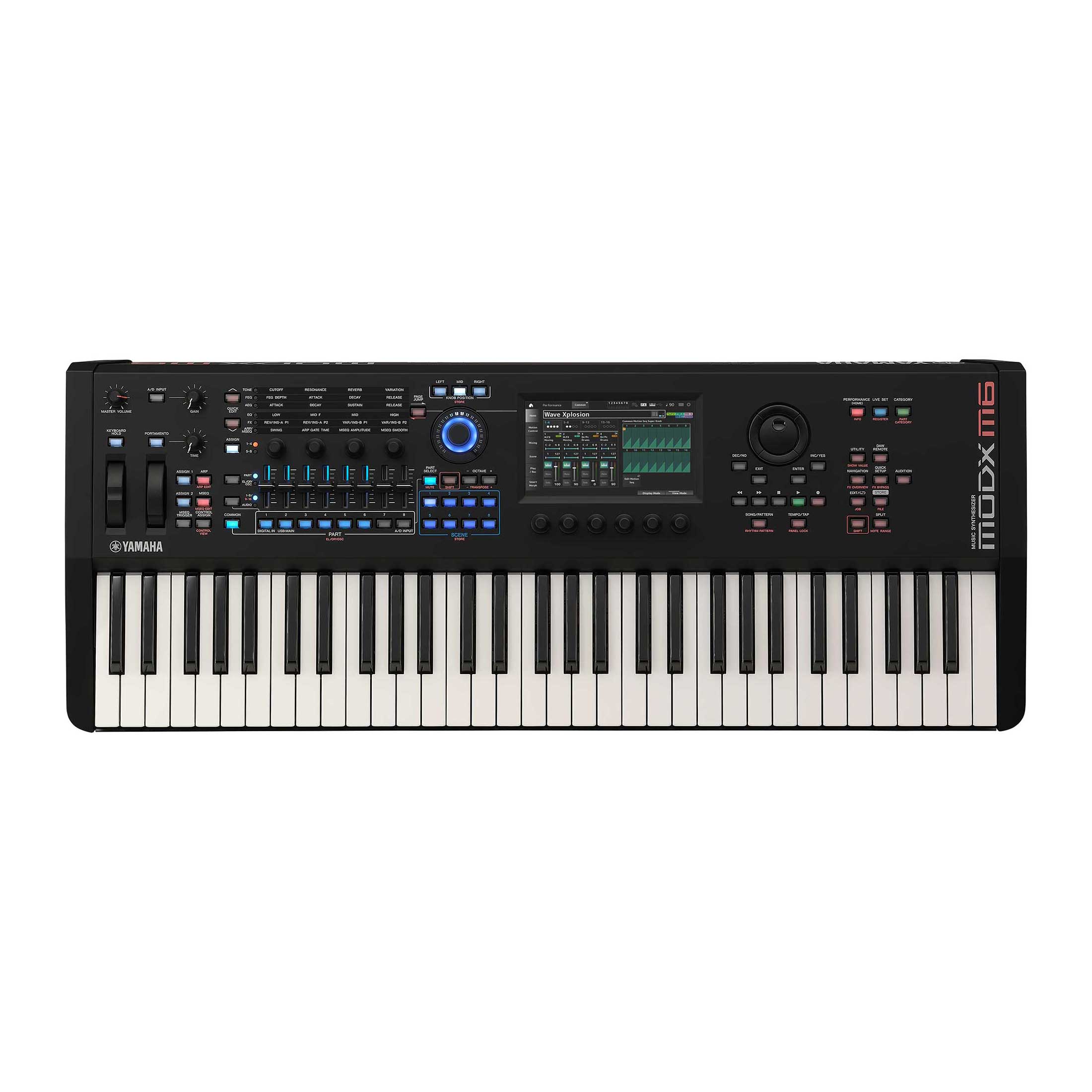 シンセサイザーYAMAHA MODX M6 (61鍵盤) セミウェイテッドFSB鍵盤 シンセサイザー ヤマハ