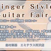 【12月6日（土）～1月4日(日)まで】Finger Style Guitar Fair開催決定♪