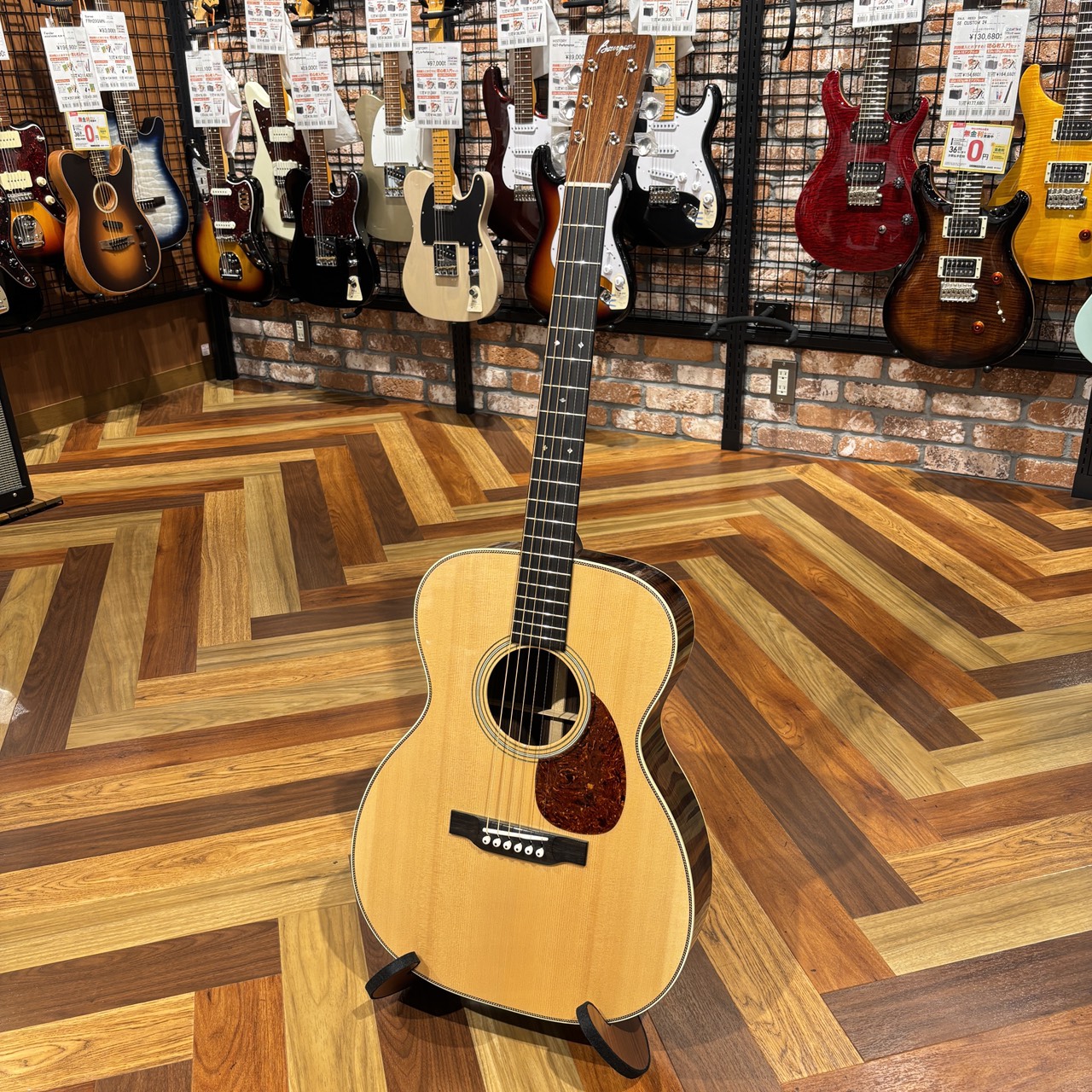 アコースティックギターBourgeois Heirloom 000 Vintage