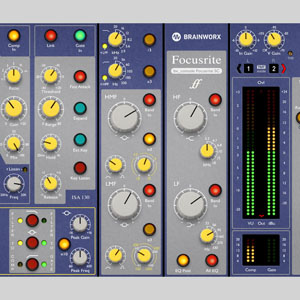 オーディオプラグイン/チャンネルストリップPlugin Alliance Brainworx bx_console Focusrite SC