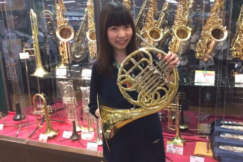 スタッフ写真 管楽器 / 弦楽器 / 防音室担当 松林