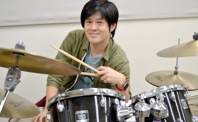 【静岡市の音楽教室】ドラム教室講師：大石 達也
