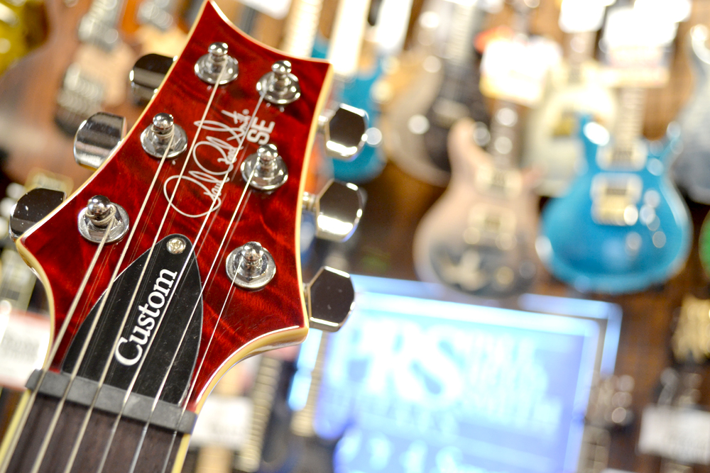 当社オリジナル PRS ”SE CUSTOM 24 QM LTD Black Cherry” が静岡パルコ店に入荷！