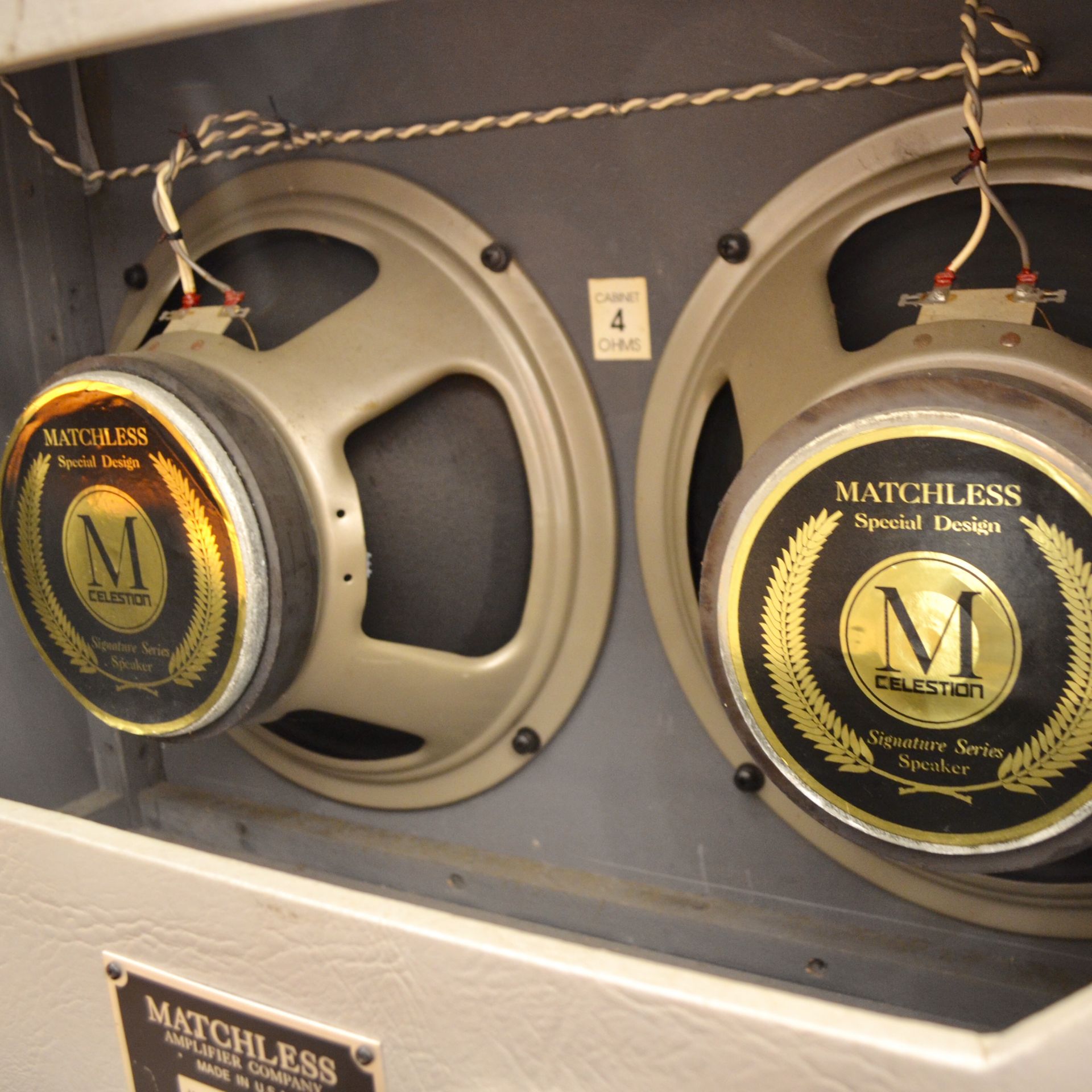 スーパーレア】Matchless 1993年 HC-85 Head&ES/D 12″×2 Cabinet SET