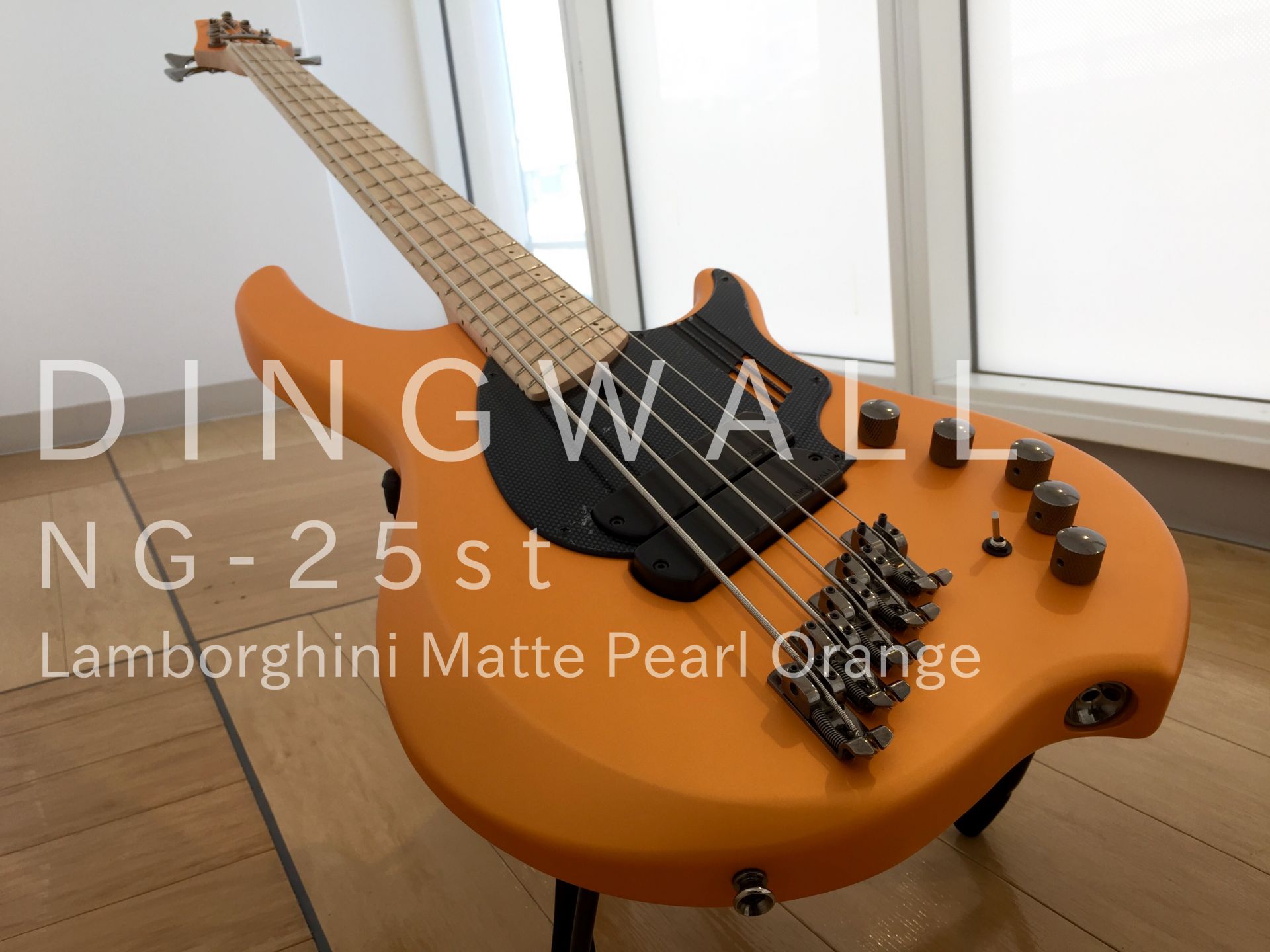 【入荷情報】DINGWALL NG-2 5st Lamborghini Matte Pearl Orangeが入荷しました