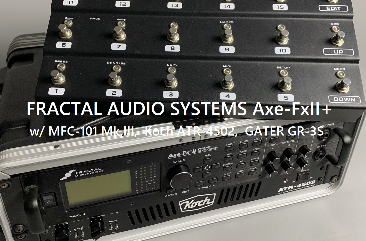 *あらゆるシーンで直ぐに使えるFRACTAL AUDIO SYSTEMS Axe-FxII+お買い得セット（USED品）が入荷しました！ こんにちは。ギター担当の野原です。今回皆様にご紹介差し上げますのは、プロ、アマチュア問わず絶大な人気を誇るFRACTAL AUDIO SYSTEMS Axe-Fx […]